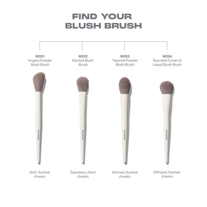 M201 Angled Powder Blush Brush