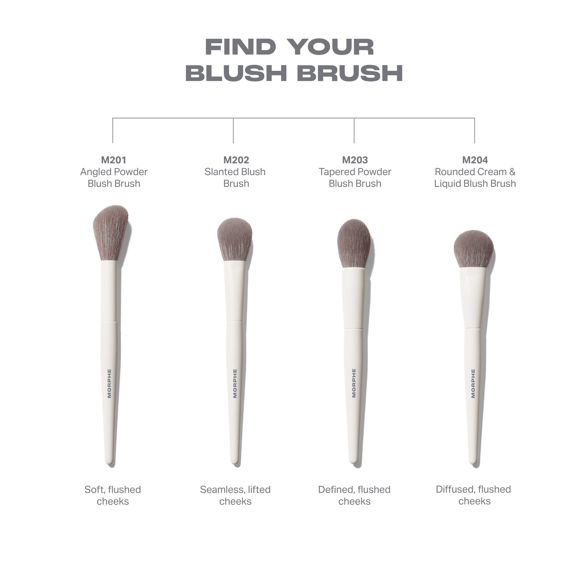 M203 Tapered Powder Blush Brush