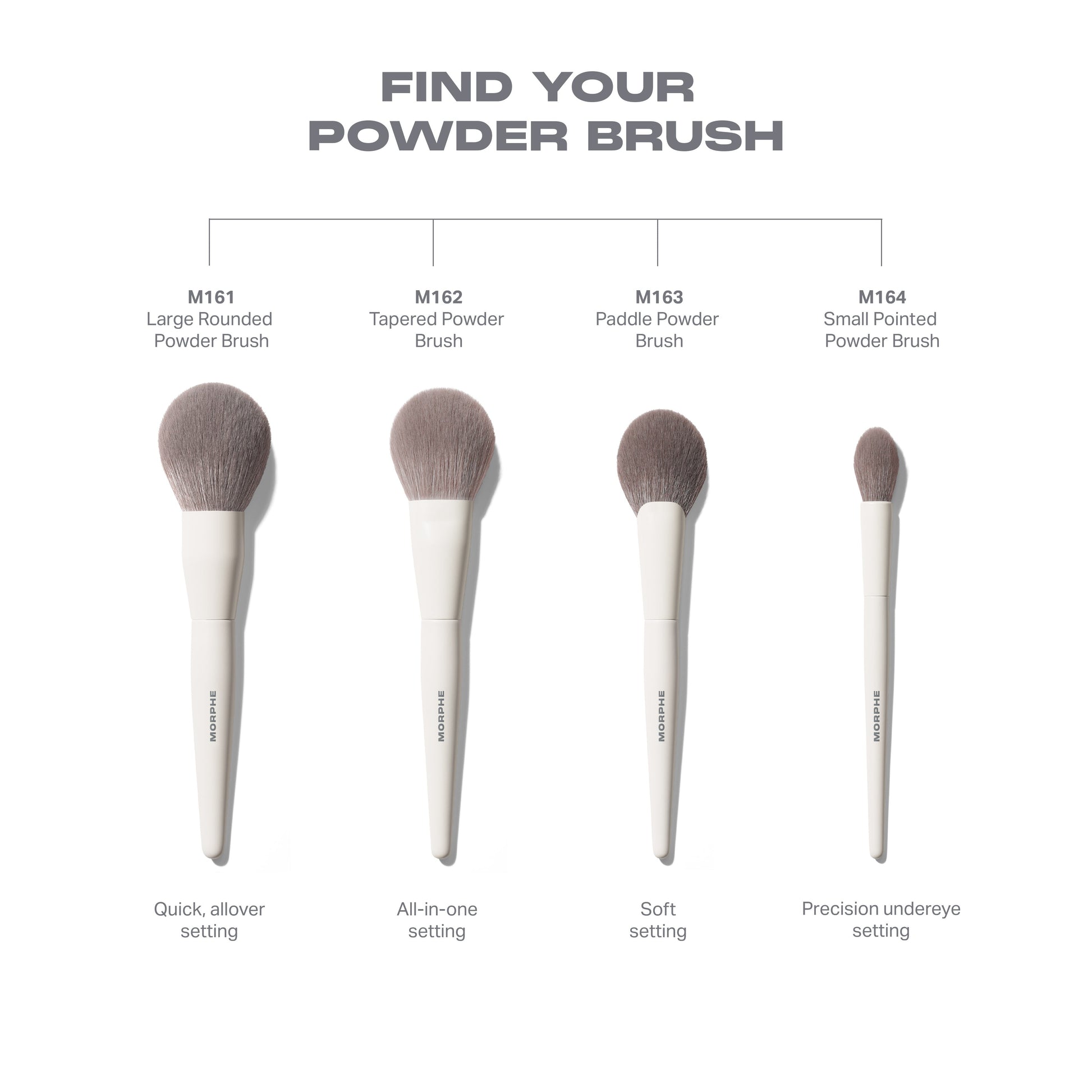 M163 Paddle Powder Brush
