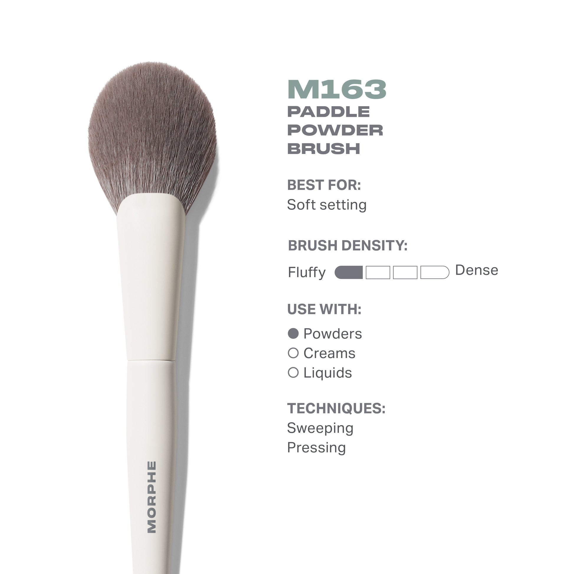 M163 Paddle Powder Brush