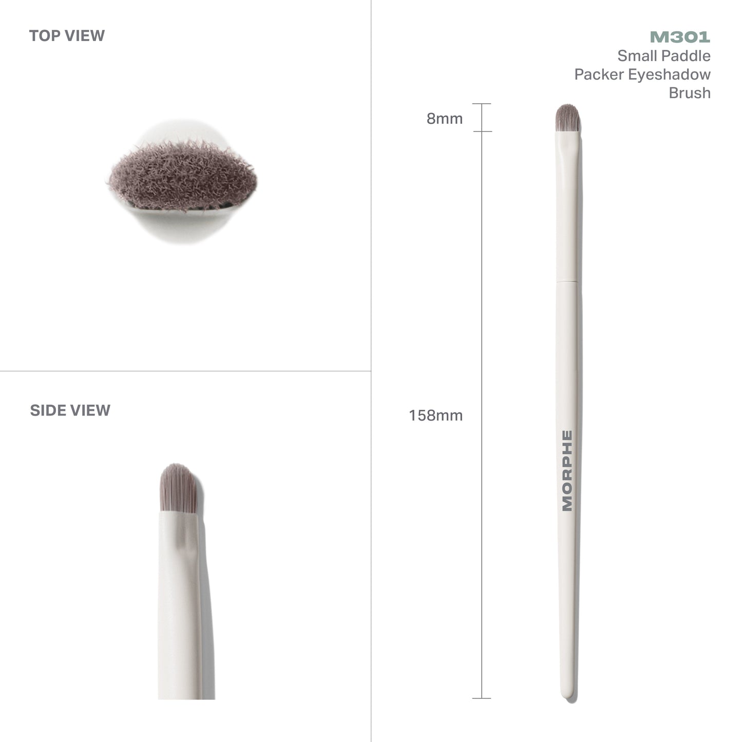 M301 Small Paddle Packer Eyeshadow Brush