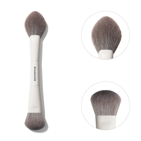 M200 DUAL-ENDED BLUSH BRUSH