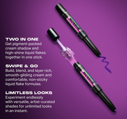 Mixed Signals Dual-Ended Cream & Liquid Shadow Stick