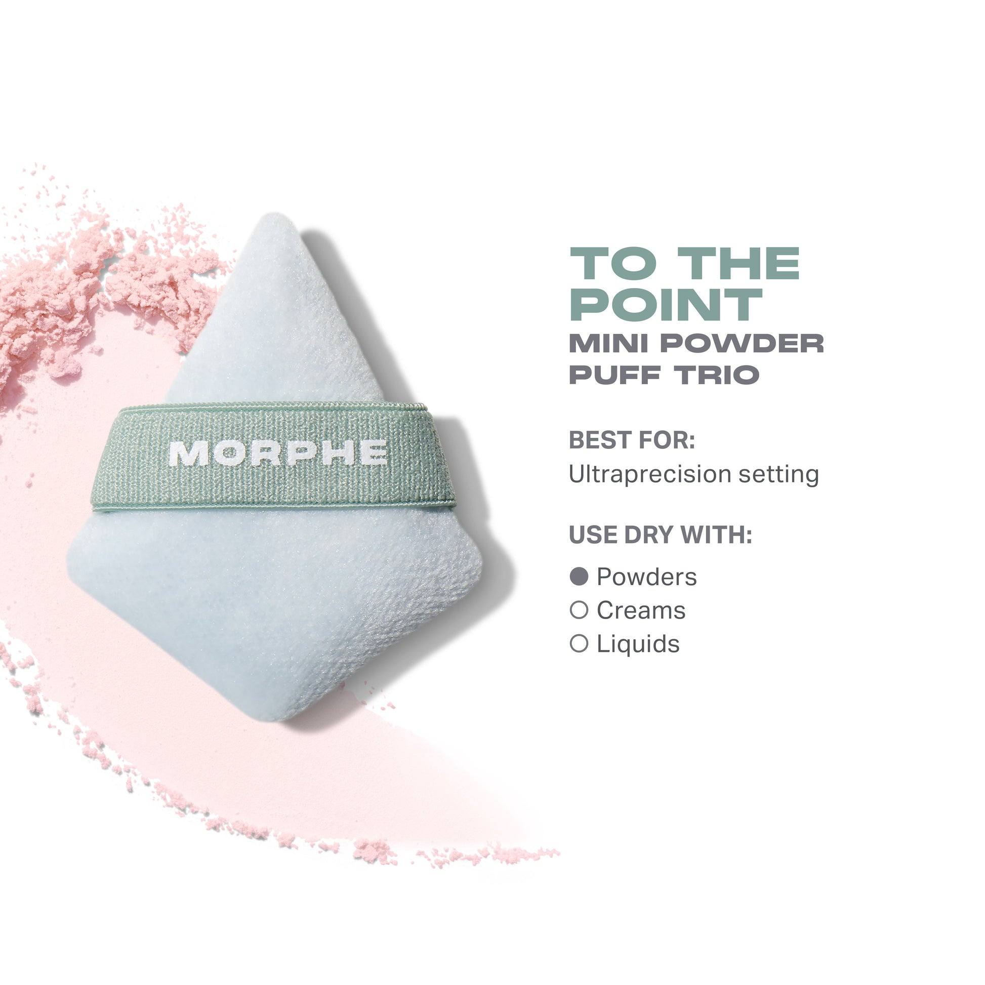 To The Point Mini Powder Puff Trio