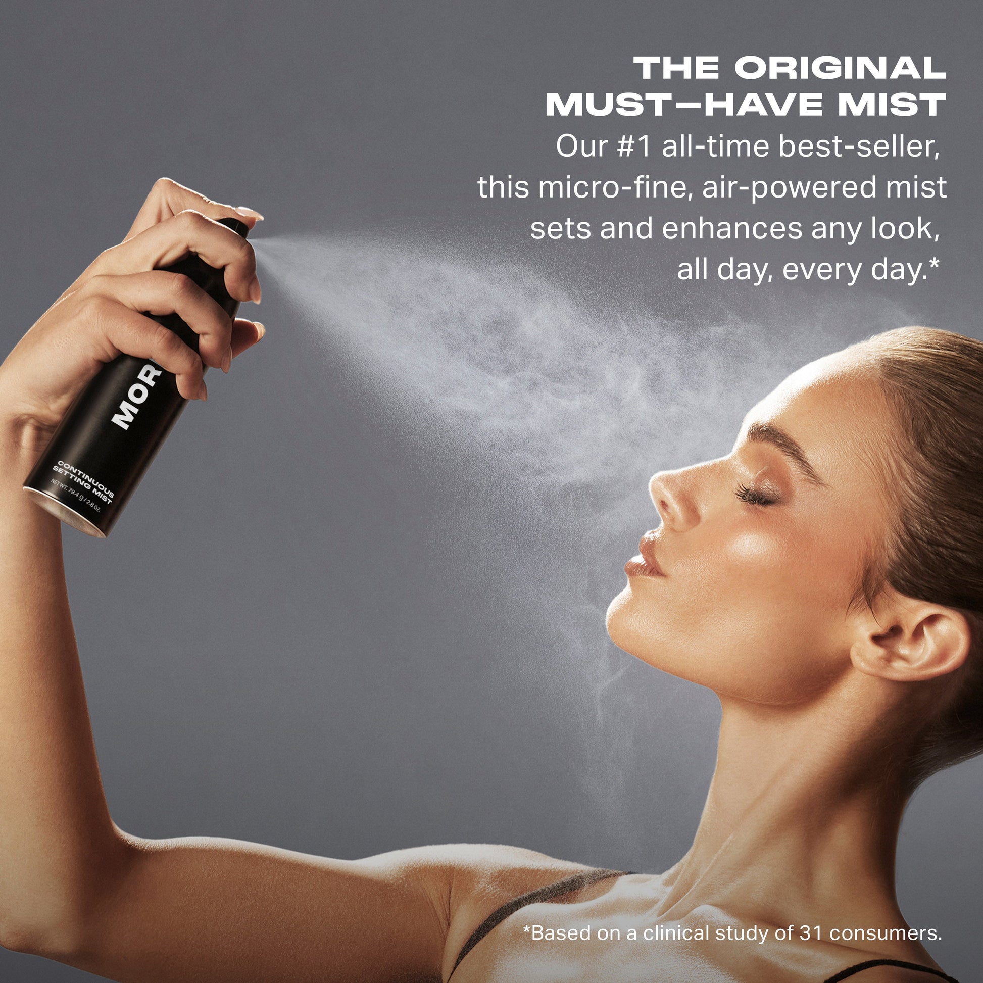 Continuous Setting Mist