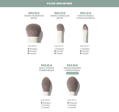 Ready, Set, Pro 16-Piece Face & Eye Brush Set