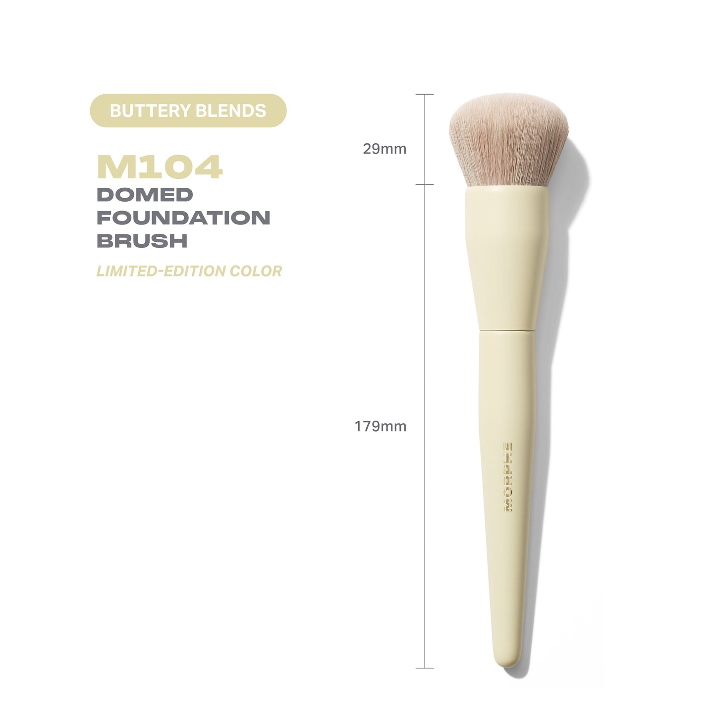 Buttery Blends M104 Domed Foundation Brush