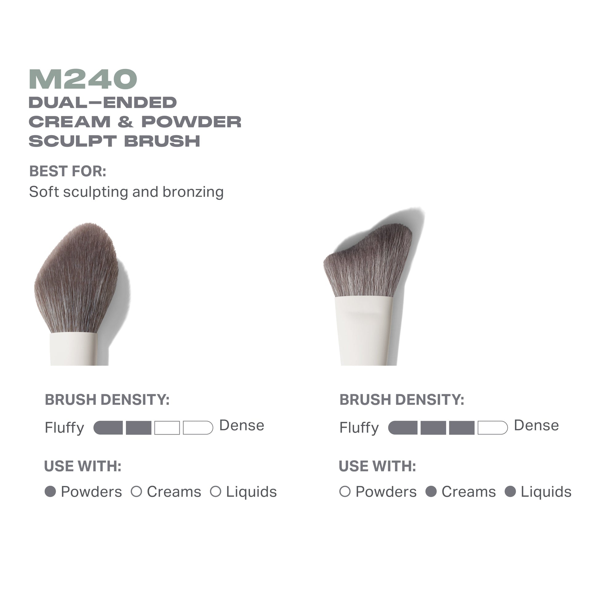 M240 DUAL-ENDED SCULPT BRUSH